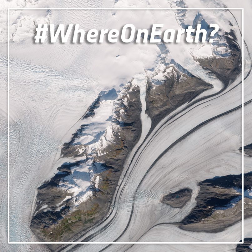#WhereOnEarth is this? 

One hint: Alaska!