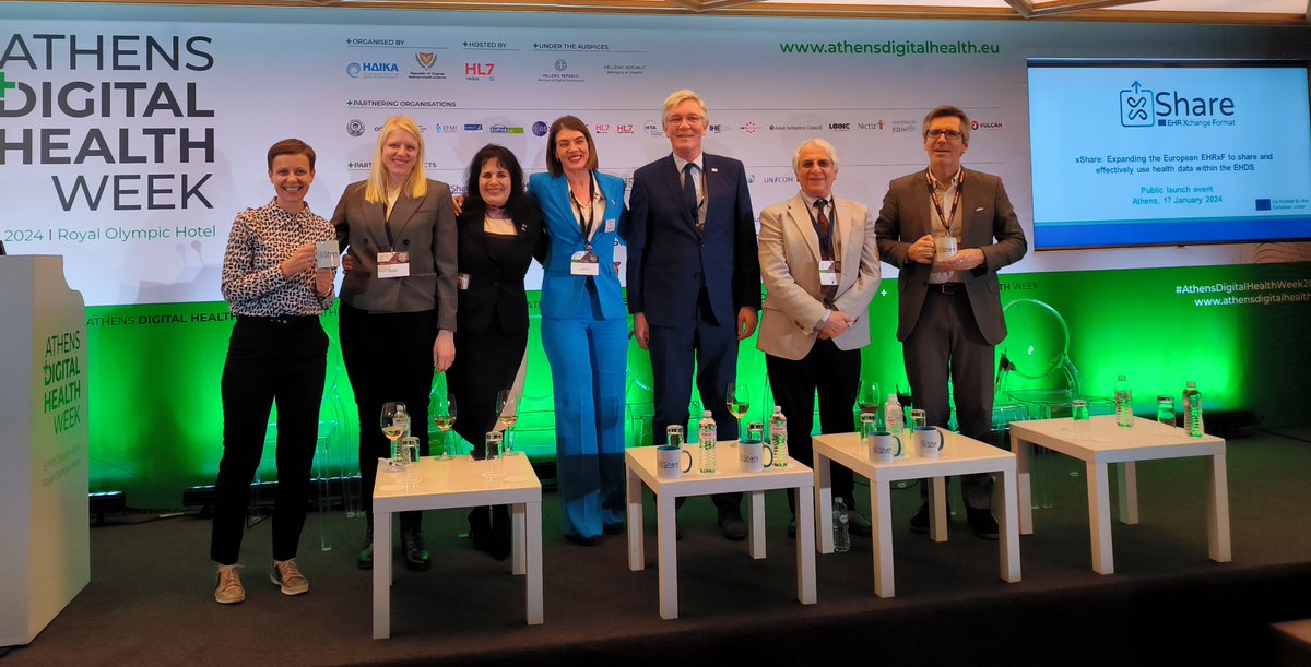 xShare project (@xshare_project) on Twitter photo 🎉 <a href="/xShare_project/">xShare project</a> celebrated its kick-off yesterday, jointly with <a href="/xpandh_project/">XpanDH - HEurope project</a> and Xt-EHR.
➡ xShare is a 3-year #HorizonEurope project envisioning everyone sharing their #healthdata in #EEHRxF with a click of the "yellow button"!
👉 Learn more: xshare-project.eu 🎉 <a href="/xShare_project/">xShare project</a> celebrated its kick-off yesterday, jointly with <a href="/xpandh_project/">XpanDH - HEurope project</a> and Xt-EHR.
➡ xShare is a 3-year #HorizonEurope project envisioning everyone sharing their #healthdata in #EEHRxF with a click of the "yellow button"!
👉 Learn more: xshare-project.eu