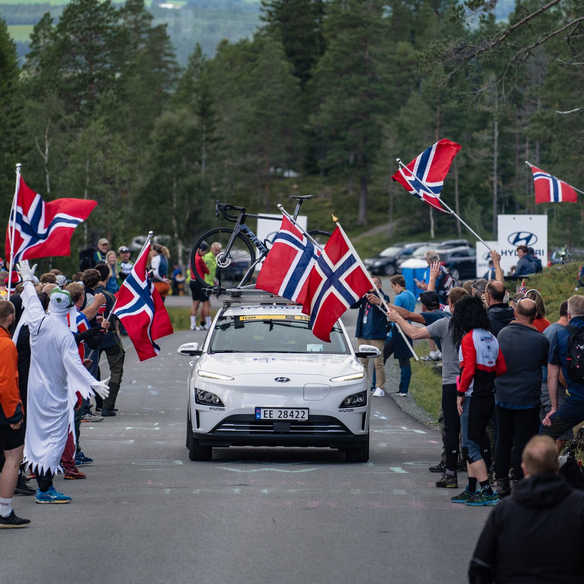 ♻️ @Hyundai_Global returns to #ArcticRace of Norway for a more sustainable future 👉 arctic-race-of-norway.com/en/news/2024/h…