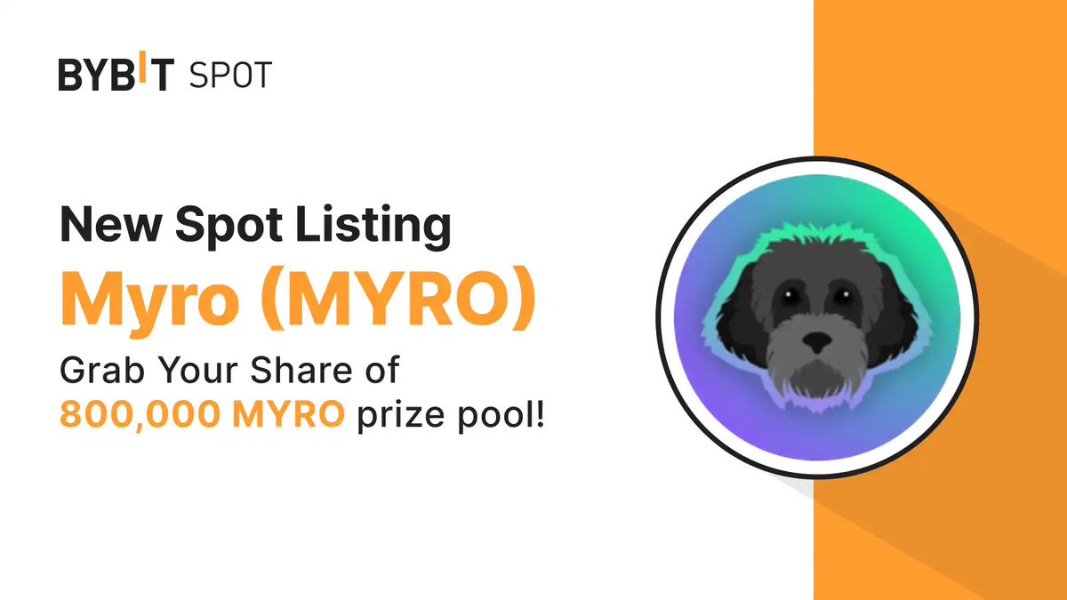 $MYRO will be listed on <a href="/Bybit_Official/">Bybit</a> 🐕‍🦺

announcements.bybit.com/en/article/new…
