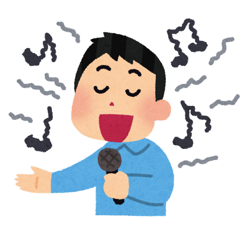 「おはようございます1月19日金曜日です 本日は、カラオケの日 1946年にNHK」|かず💻🎮🖼のイラスト