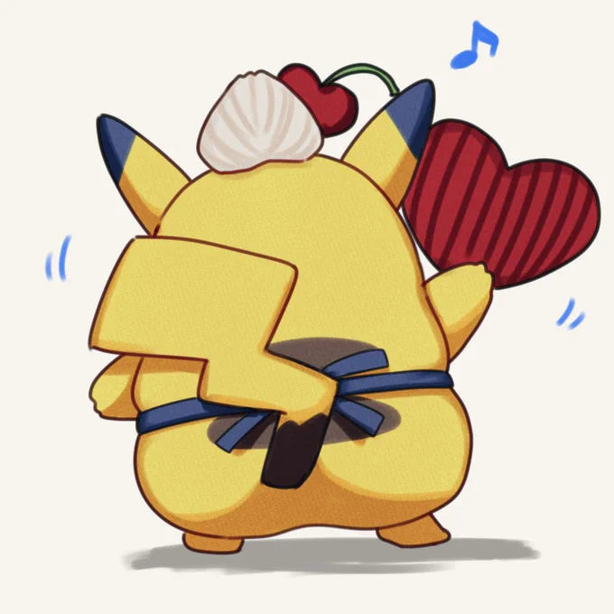 モロゾフピカチュウの後ろ姿、めごすぎる。 