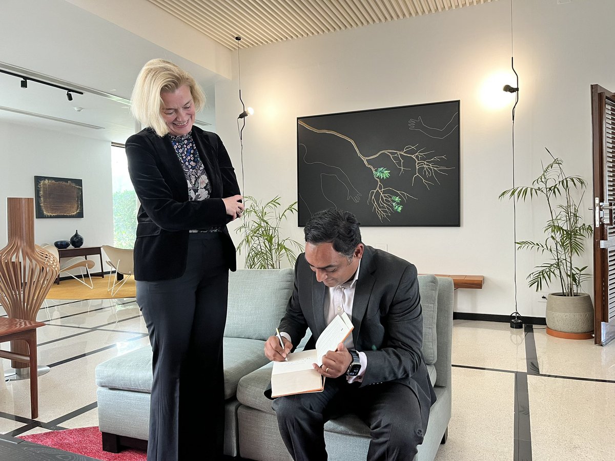 Ambassador May-Elin Stener tweet media