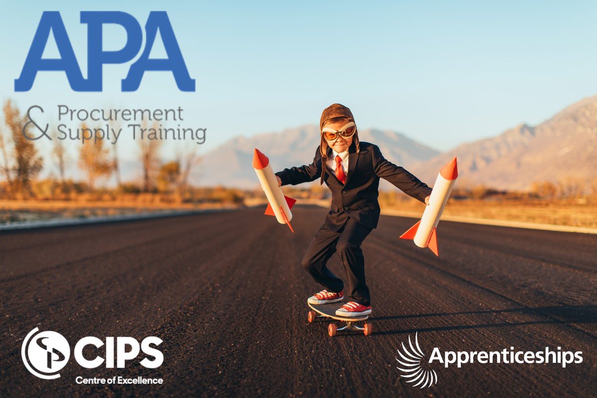 APAprocurement's tweet photo. Launch your Procurement Career with a Level 3 #Apprenticeship
We pride ourselves on individual learner – led support.
100% pass rate at EPA.
Come and train with the Experts!
Register at hello@apatraining.co.uk
#apprenticeships #CPD #procurementtraining #procurementqualifications https://t.co/0Ff9iENZIX