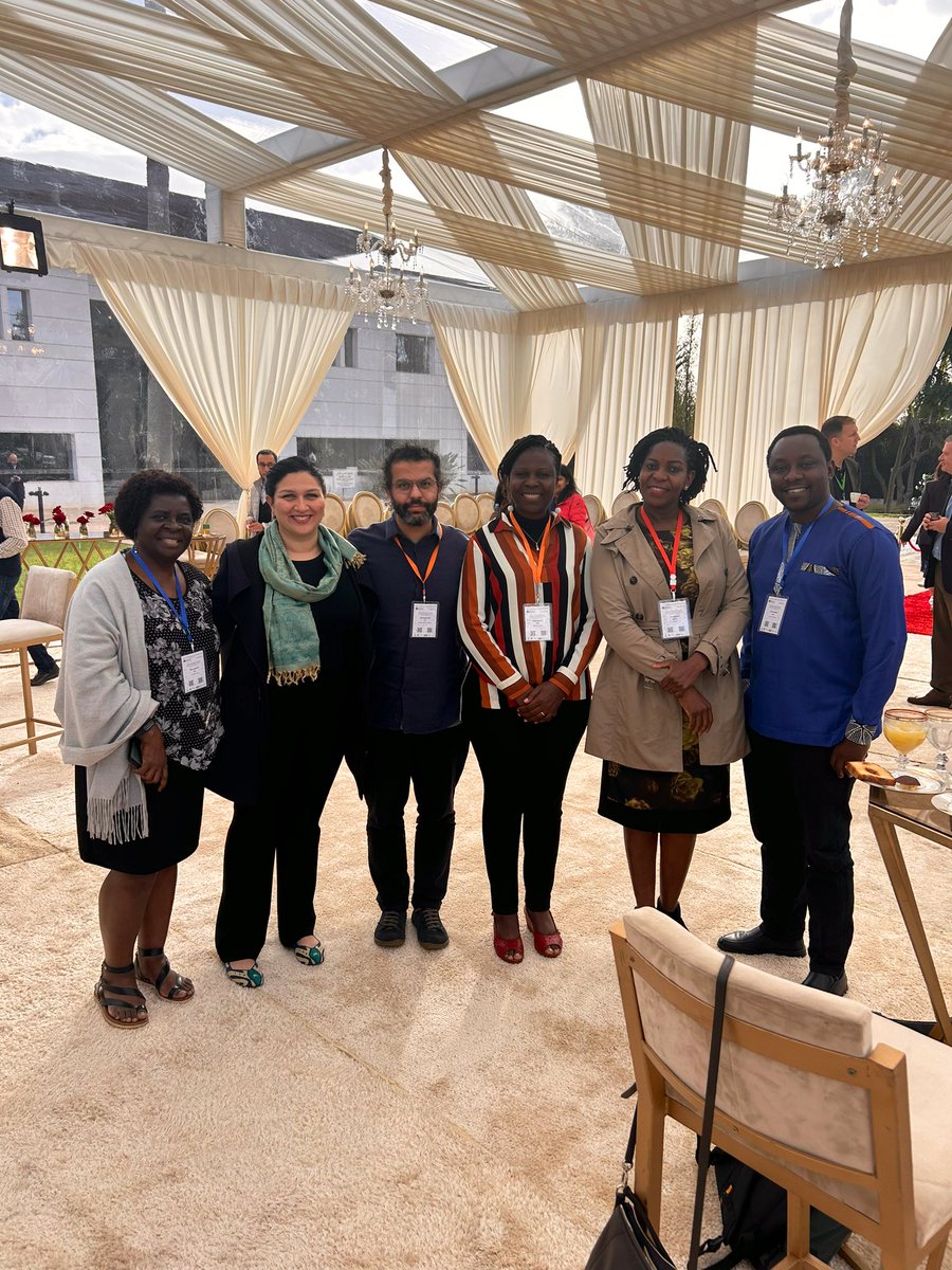 USAf_Frontiers's tweet photo. Yesterday concluded Day 2 of the US-Africa #Frontiers symposium. Participants from 21 different countries joined in discussions about human-technology interaction and #vaccine manufacturing, followed by an incredible group of poster presentations.
#nasem #ai #vaccines https://t.co/9eoIQBE0xj