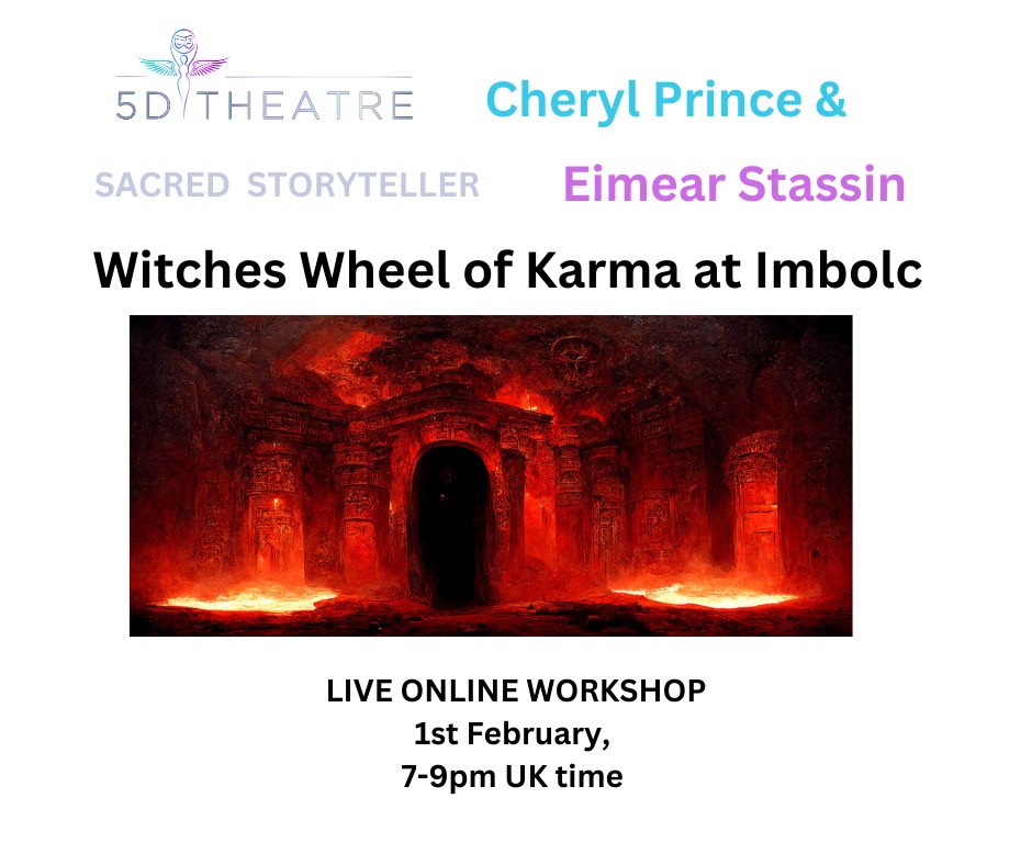 Join us for the next workshop for the Witches Wheel of Karma designed to put magic back in the hands of healers, not harmers.

Info here:

eventbrite.co.uk/e/the-witches-…

#imbolc #witches #StorytellingArt