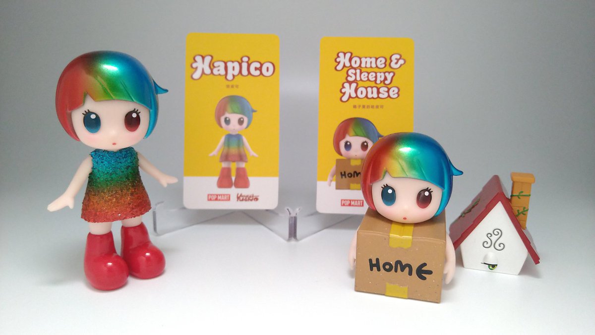 Toy_Mix_Photo's tweet image. #POPMART
#HAPICO
HAPICO THE WONDERFUL WORLD
新→旧とシリーズを遡ってピース購入
どれもシンプルで癖がないので何が出てもだいたい良いのだけれど
強いて狙いを挙げるなら猫ちゃんズを2ピースで揃える神引きをしたい！
ま、そんな引きは出来なかったんだけど