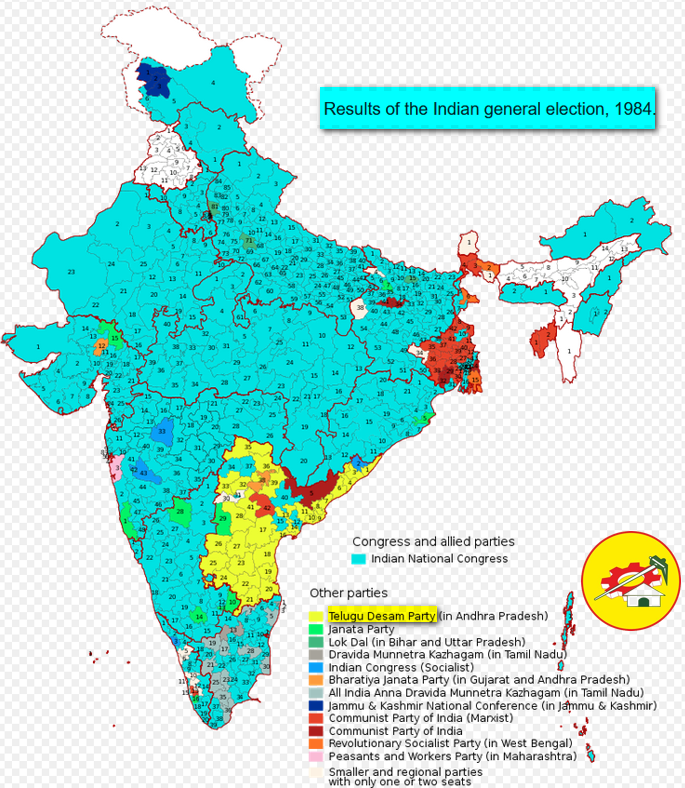 eclector1419857's tweet photo. #NTR #1984 #Elections #AgainstOdds #Results https://t.co/S7JdiQ2qav