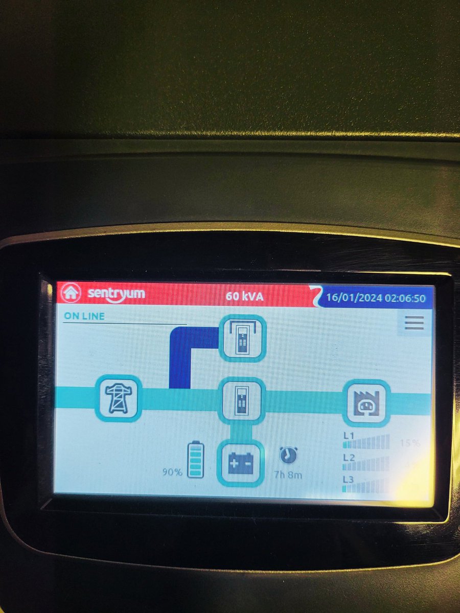 YorPower's tweet photo. A UPS installation was carried out this week for a shopping centre in Bradford.

An important installation as this unit looks after all of the CCTV and security for the site. 🔐

#UPS #Generators https://t.co/Huq6qAcnll