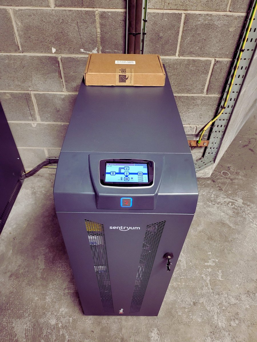 YorPower's tweet photo. A UPS installation was carried out this week for a shopping centre in Bradford.

An important installation as this unit looks after all of the CCTV and security for the site. 🔐

#UPS #Generators https://t.co/Huq6qAcnll