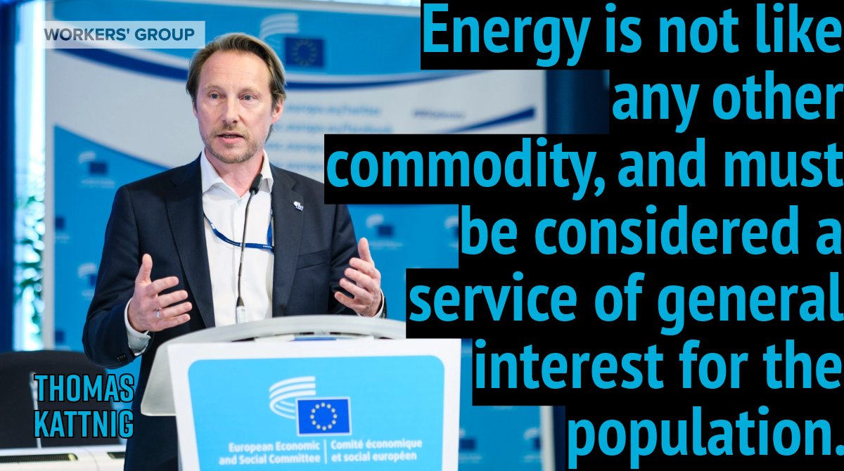 The #EESCplenary is discussing <a href="/EESC_TEN/">EESC Energy, Transport & Digital  🇪🇺</a> opinion on Cross-border energy infrastructure planning, by <a href="/ThomasKattnig/">Thomas Kattnig</a>

Read more: europa.eu/!YXg378

Follow the debate eesc.europa.eu/en/plenary-ses…