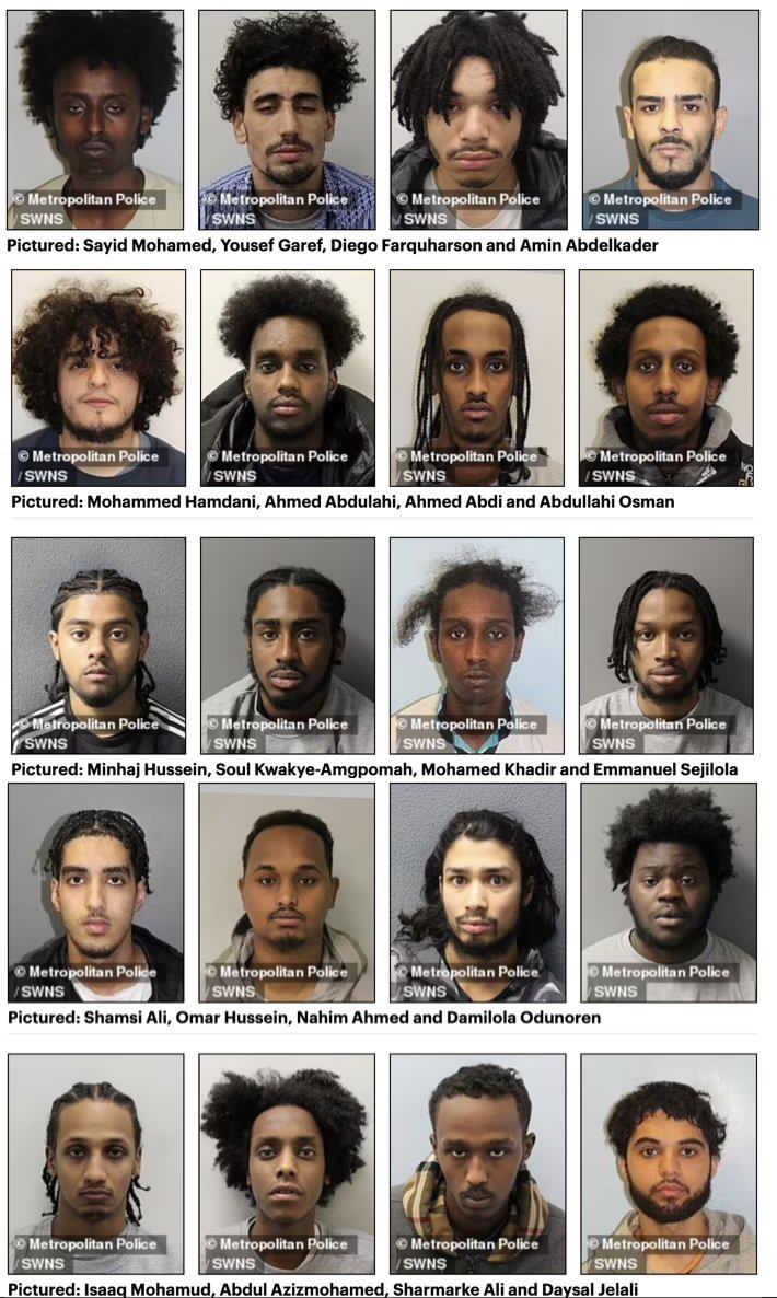 odogwu_ogidi's tweet image. Pictures of criminals terrorising London metropolis, released by the Metropolitan Police. Check the names.