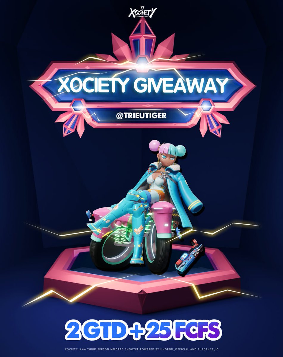 TrieuTiger's tweet photo. 🐯Trieu Tiger Giveways WL Xociety 🐯

2 Redlist (GTD)
25 Mintlist (FCFS)

How to join GA:
1⃣ Follows : @TrieuTiger , @xocietyofficial 
2⃣ Join Discord : https://t.co/5YmlELq1fS
3⃣ Like, Retweet, Tag 3 Friends

Mint Info :
Chain - Eth
Supply (Phase2) - 1499 (https://t.co/q4AegCkMaT)
Mint Price - Free 
Date - TBA DTC

🚨The winner will be chosen and notified in the comments within 48 hours🚨