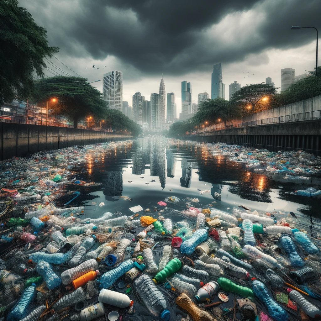 💧 Every plastic bottle in our rivers is a cry for help from nature. Let's answer that call by reducing, reusing, and recycling! 🔄 Together, we can turn the tide against plastic pollution. 🌎
#PlasticFreeRivers #SaveOurRivers #NoMorePlastic