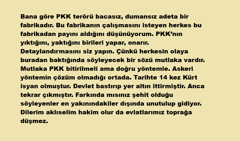 halukrenda's tweet photo. @BurhanYurek @CetinelMete Yazılanların hepsini doğru olduğu varsayımı ile yanıtlıyorum. Benim sorum 40 yıldır bitti bitecek dediğimiz bu olay neden bitmiyor? Sorun bence burada. HİÇ KİMSE BİTİRELİM DERDİNDE DEĞİL. https://t.co/mV1DEUmD0A