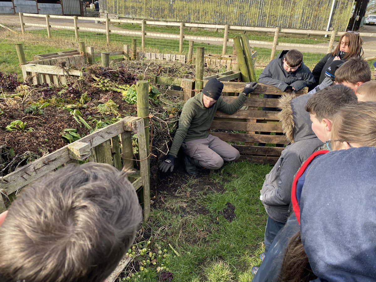 How did you spend your Wednesday? Our Year 7 class were fortunate enough to visit @sladefarm.
We explored the changes in the veg patch and the benefits of making our own compost. We also applied our maths skills to work out how many lambs are due. #AuthenticLearning