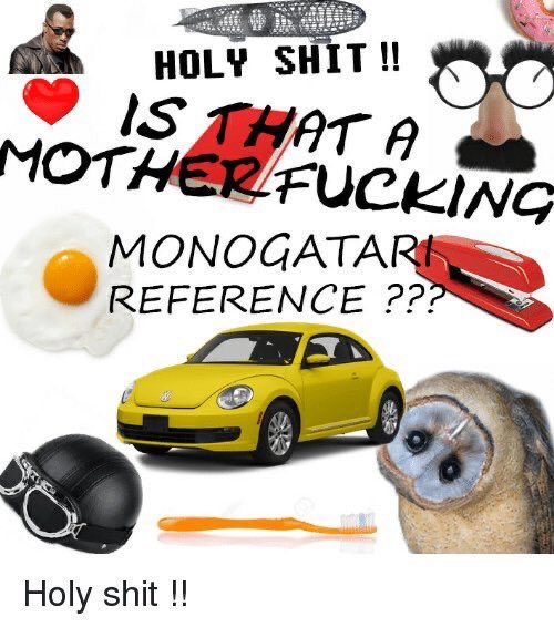 MonogatariOOC's tweet image. 