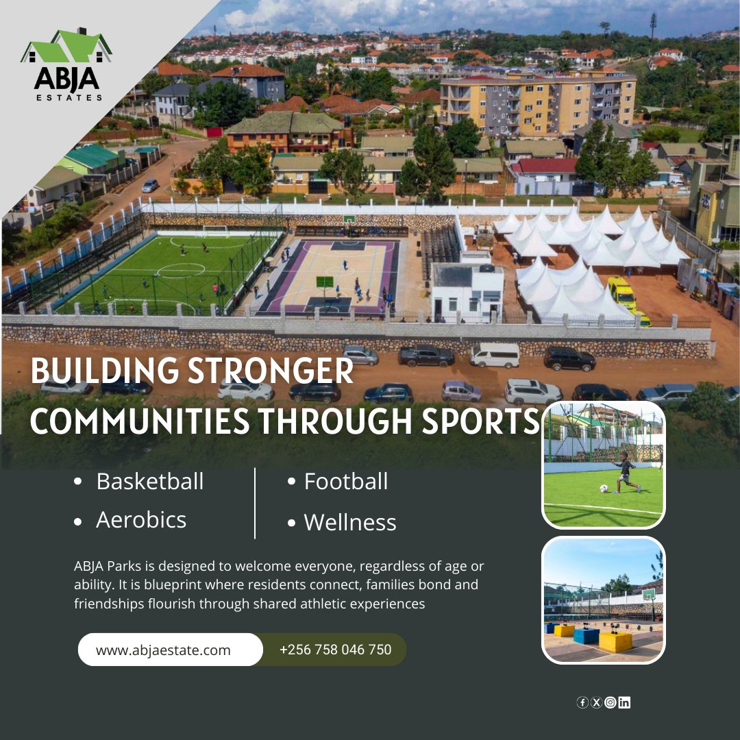 At ABJA Estates Limited, we build and empower communities. @AbjaParks is not only a sports facility but a channel for community building, cooperation and maintenance. Come and be apart of our community. #WeAreABJA