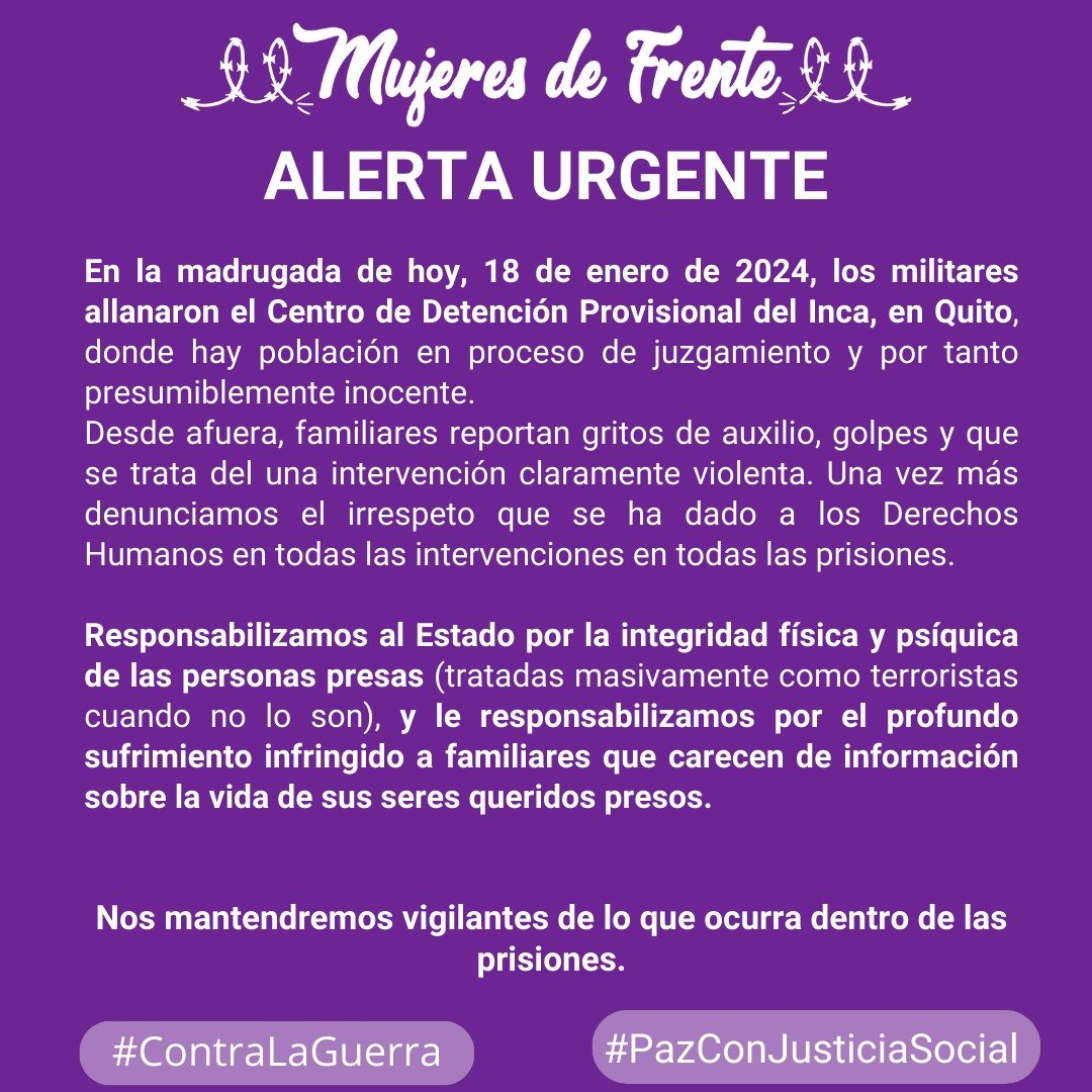 🔴ALERTA URGENTE!!!!