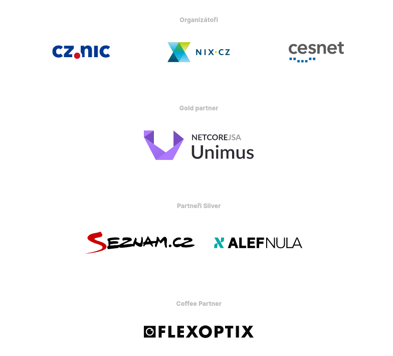 Rádi bychom poděkovali všem partnerům, bez nichž by komunitní setkání #CSNOG2024 nemohlo proběhnout. Jménem organizátorů, kterými jsou sdružení @CESNET_cz , @CZ_NIC a nix.cz, děkujeme @UnimusNet, @seznam_cz, @AlefSecurity, @flexOptix, @ripencc a @ICANN.
