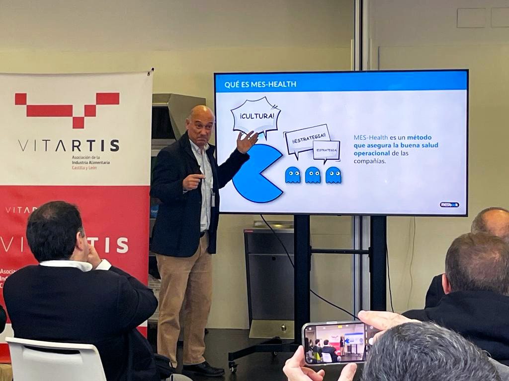 MESbook_'s tweet image. MESbook ha participado en el evento #RobotIA que @Vitartis ha organizado en colaboración con @atlastec
Un evento donde 16 empresas tecnológicas han presentado sus proyectos de automatización, robótica e inteligencia operacional, dando soluciones al sector agroalimentario.