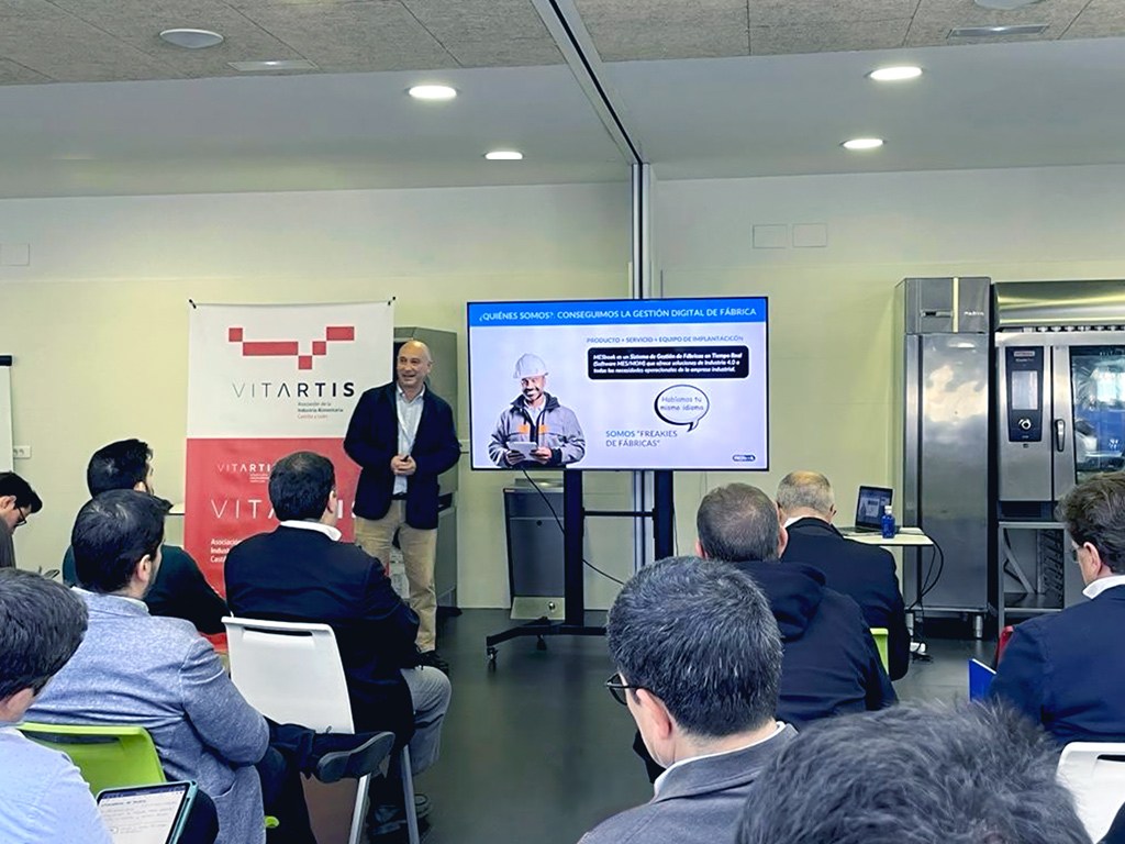 MESbook_'s tweet image. MESbook ha participado en el evento #RobotIA que @Vitartis ha organizado en colaboración con @atlastec
Un evento donde 16 empresas tecnológicas han presentado sus proyectos de automatización, robótica e inteligencia operacional, dando soluciones al sector agroalimentario.