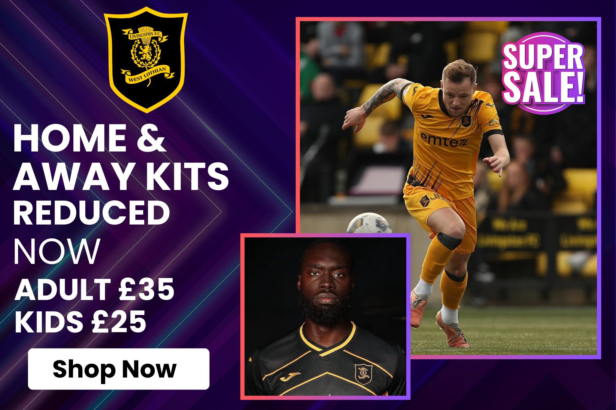 Livingston hotsell fc kit