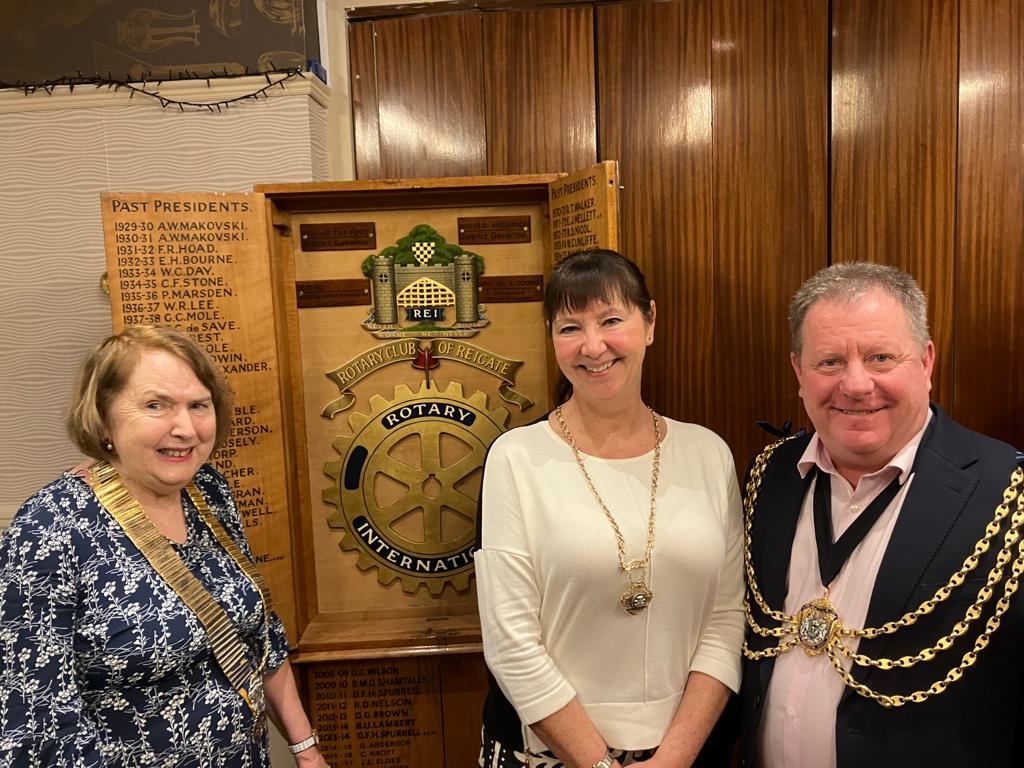 Thanks Redhill, Reigate and District Rotary for a lovely lunch and company at Reigate Manor. What a great fundraising group supporting many charities, they are always looking for additional volunteers to help them