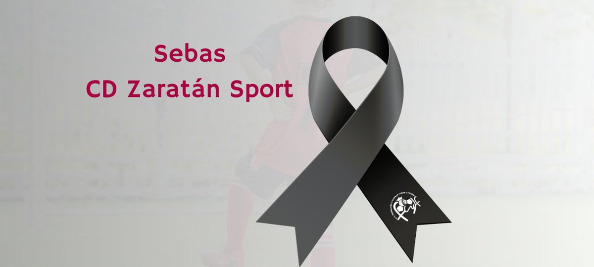🖤No existen palabras para expresar el dolor por el fallecimiento del futbolista <a href="/zaratansport/">CD.ZARATAN SPORT</a> Sebas

Desde la <a href="/FCyLF/">RFCYLF</a> y su delegación de #Valladolid lamentamos profundamente su pérdida y compartimos el desconsuelo y la tristeza con su club, compañeros, familiares y amigos. DEP.