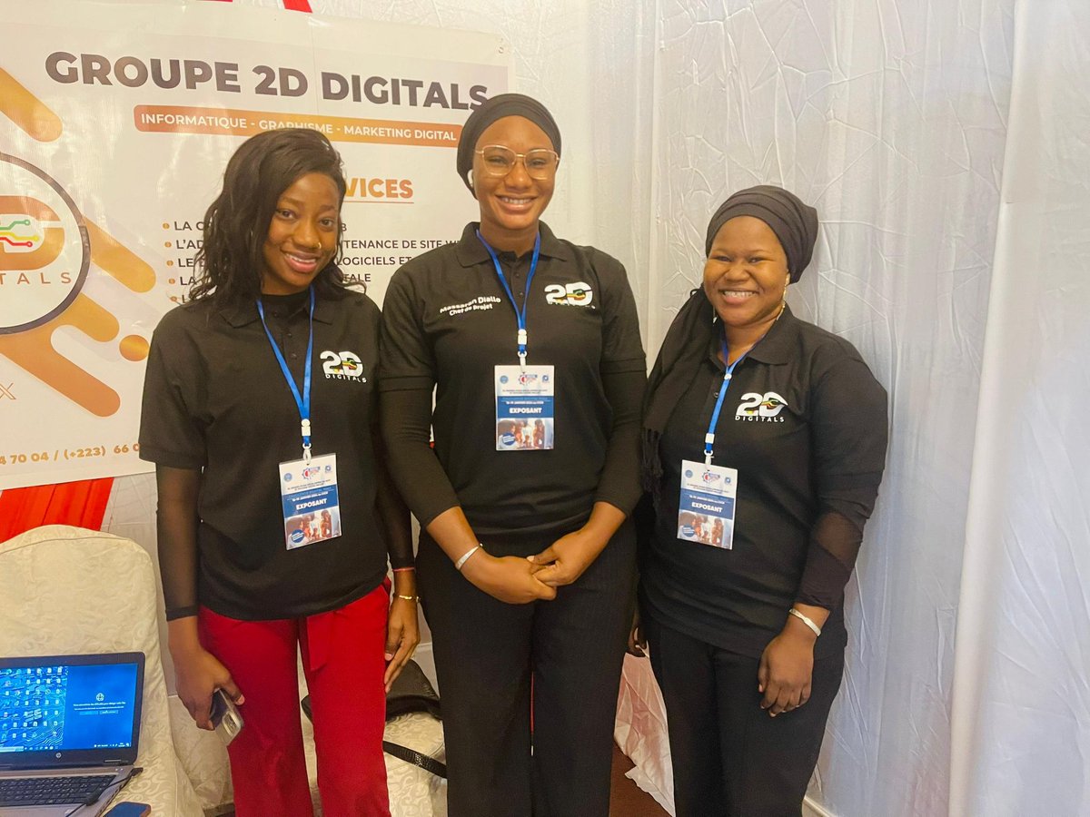 Aujourd'hui commence la première édition du Challenge Digital Mali , et devinez quoi ?
Le <a href="/2dDigitals/">Groupe 2D Digitals</a> fait partie de l'aventure !!!

#challengedigitalmali
#2ddigitals
