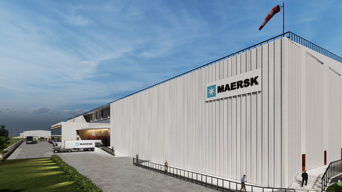 Maersk's tweet photo. ❄We are strengthening our Cold Chain #Logistics footprint with a new Cold Store facility in Gujarat, #India
Today, we marked the groundbreaking of our new facility being built exclusively for #HyFunFoods🙌
Read full press release: https://t.co/PvMxAlDUQv
#Maersk #ColdChain https://t.co/M0MHjBDaTB