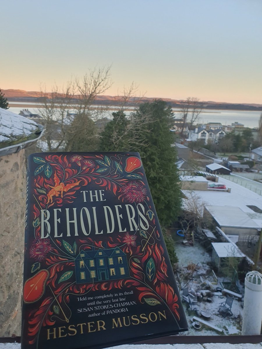 Lovely day to launch a book! #thebeholders