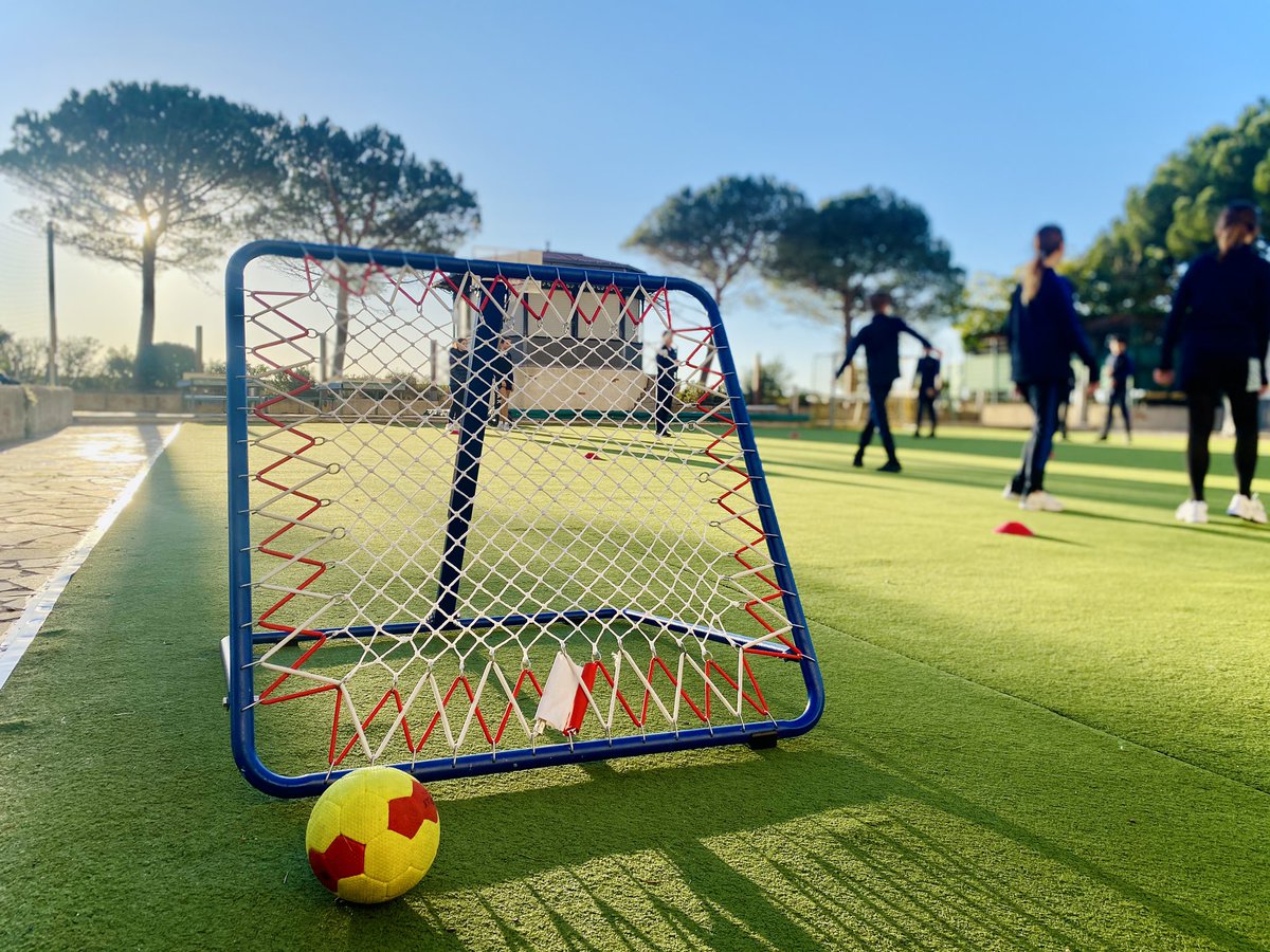 A fun introduction to Tchoukball today following the Level 1 online course last night @TchoukballUK #MYP @ECISphysed #PhysEd @ISMonaco