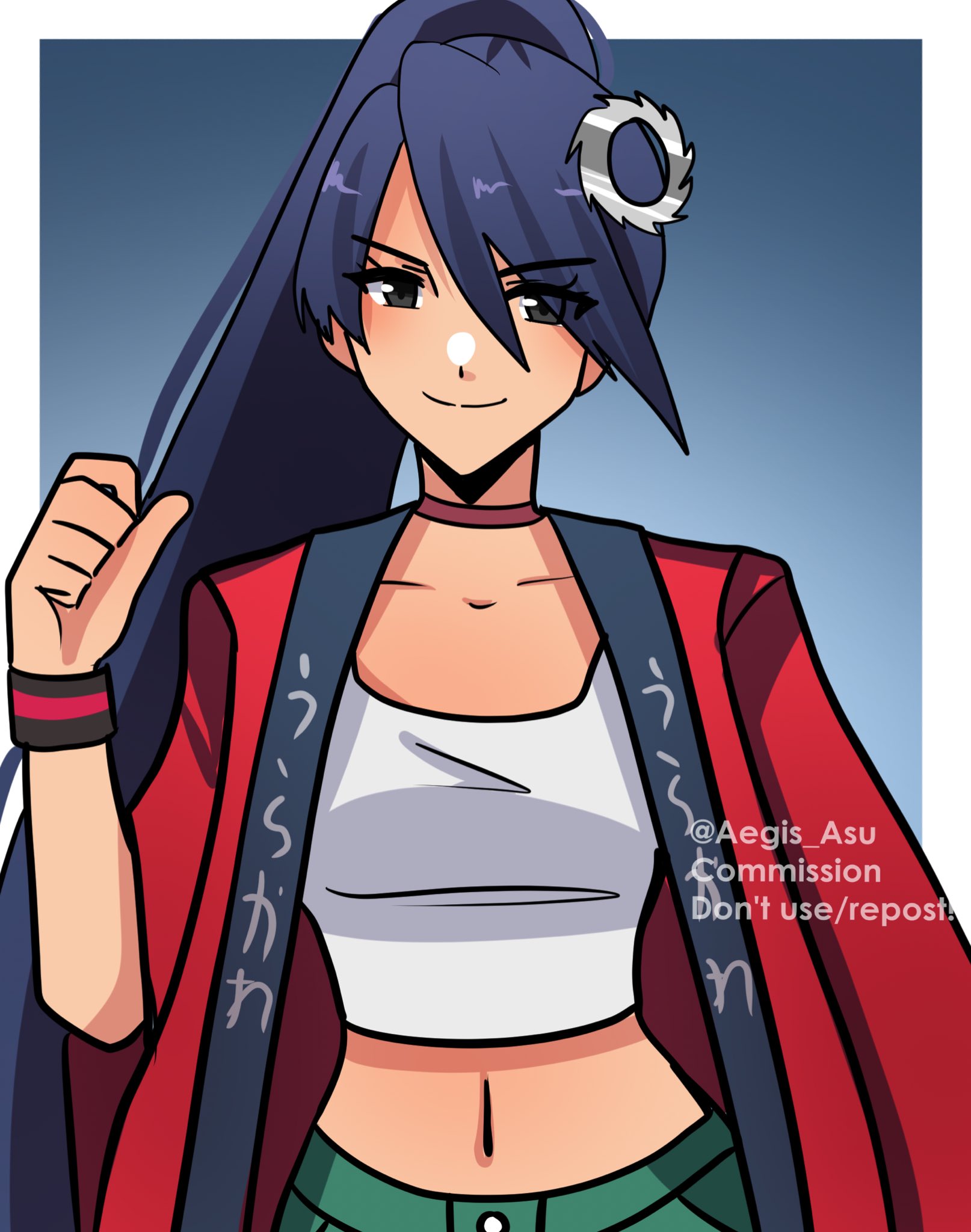 Asu 🍉 | comms on VGen! on X: Commission for @Kaze_Magician of Tamako  Shiraizumi from the Mega Man Battle Network series! 🫶🏻  t.coMqrrHAJ1kz  X