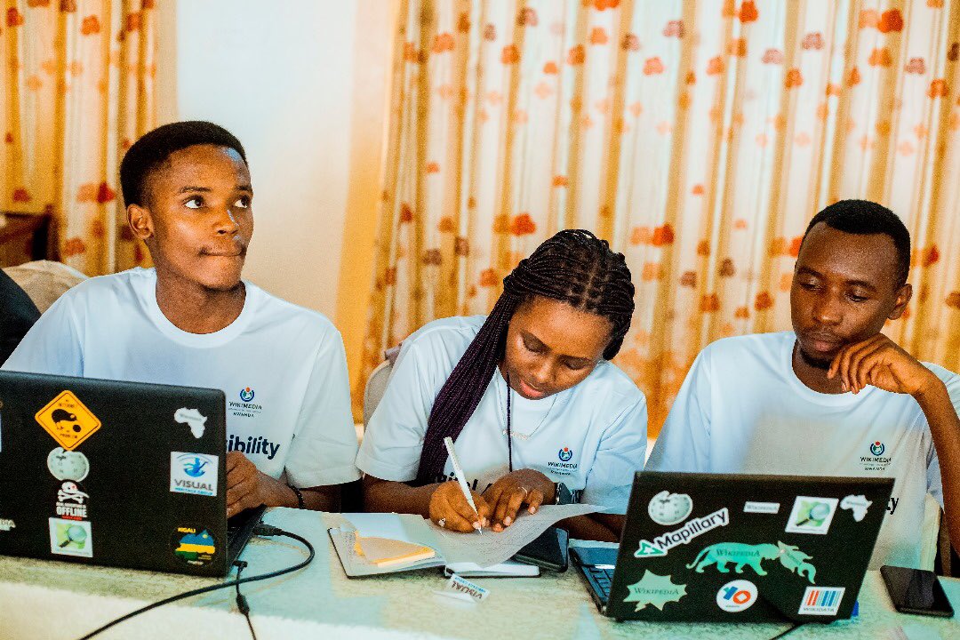 OSKRwanda's tweet photo. Launched a project on 15/01/24,with a focus on empowering &amp; engaging People with disabilities towards bringing the knowledge gap in #Rwanda.Join us in filling knowledge gap on #Wikipedia &amp; transformative journey to foster inclusivity.Organized by @jacknation250,@Ngufashe,&amp; Alice https://t.co/pSkJMS8Md0