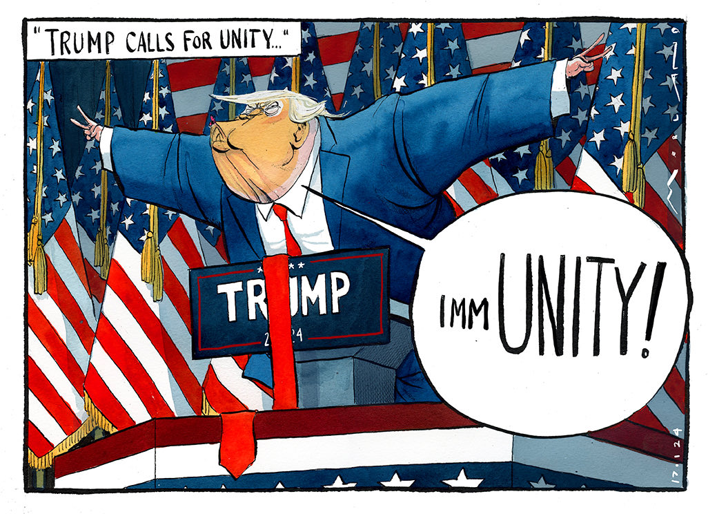 PatriziaTenda's tweet image. Trump chiede l'unità...
"ImmUNITA'!"
#AbsoluteImmunity
#TrumpDictator
#scritturebrevi