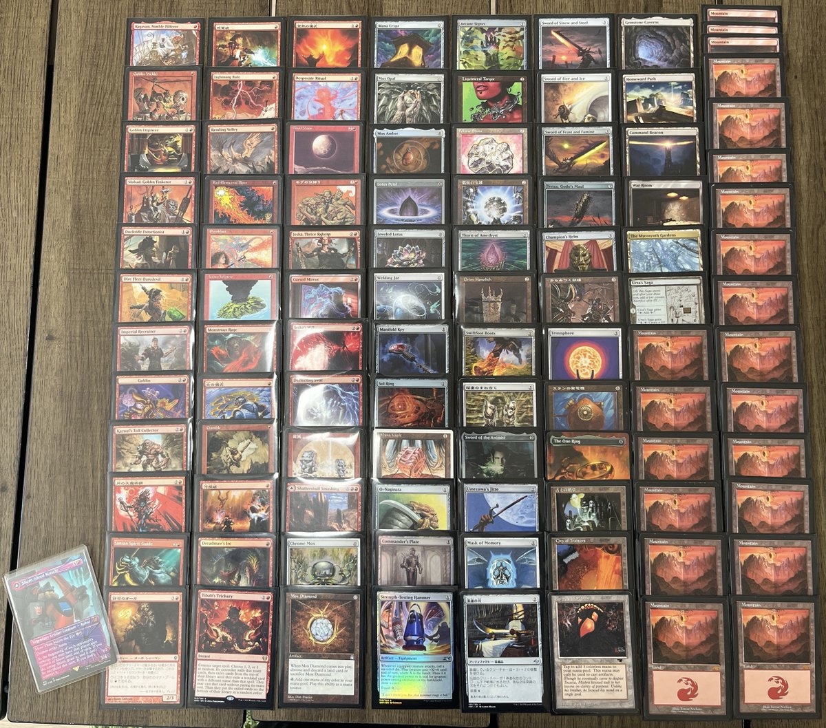 最近遊んでいる、統率者《雇われの剛力、スライサー/Slicer, Hired