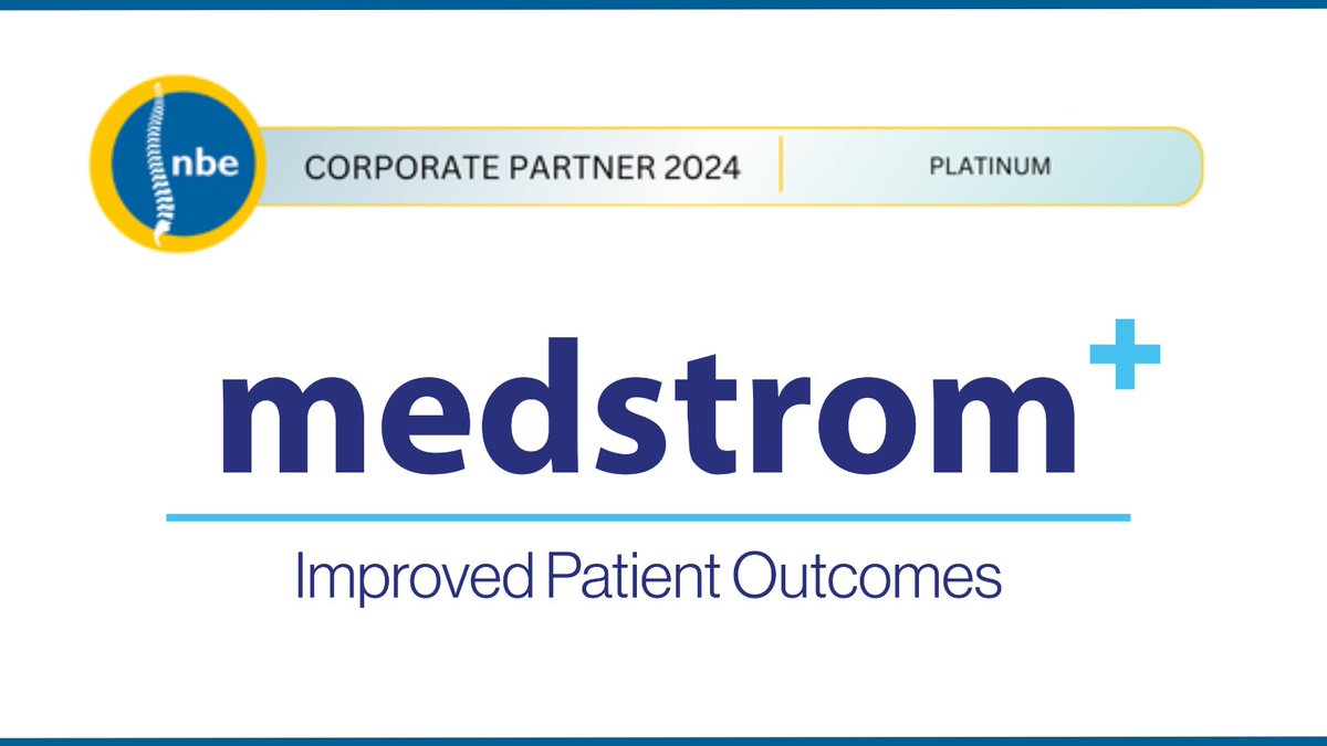 NBE welcomes @MedstromUK as a Platinum Corporate Partner! 'Medstrom is delighted to become a Partner in order to promote the benefits of continued education and evidence-based practice to deliver improved patient outcomes.' nationalbackexchange.org/medstrom-plati… #NBEPartners