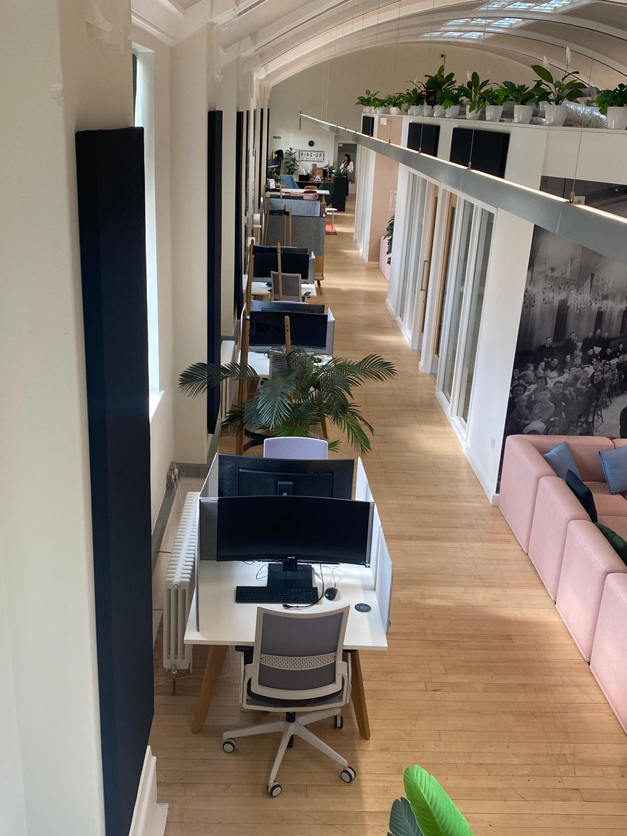 Check out our affordable hot desks, the perfect solution for business professionals who require high-spec amenities, comfort and flexibility.

Get in touch today to get yours booked! ow.ly/VmZP50PCvq8

#FireUpRochdale #CoWorking #HotDesk #Rochdale