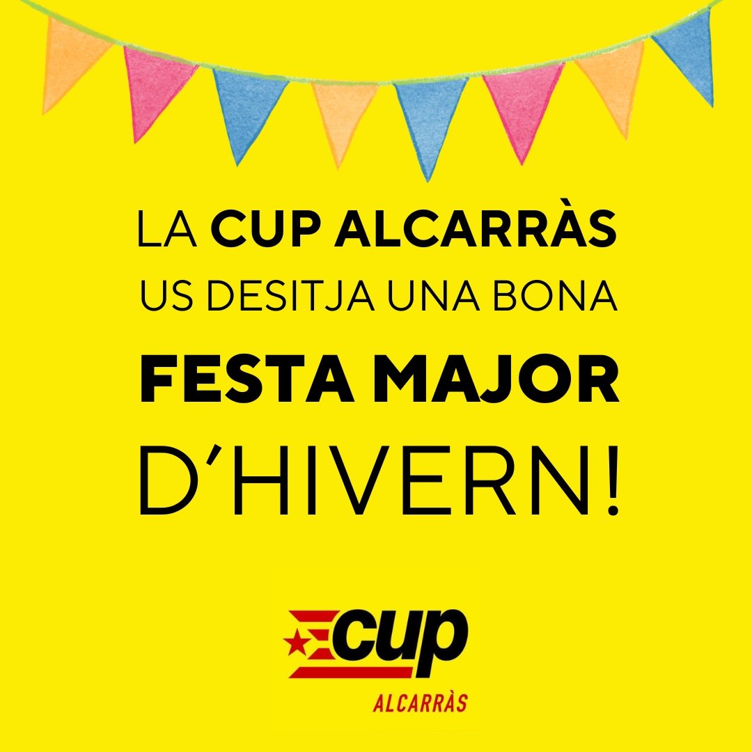 AlcarrasCup's tweet photo. Un coti ben salsero és que ja ha arribat la nostra FM D'HIVERN! 🤩

Valorem positivament les Firetes Sense Soroll i la programació de grups i artistes locals 🎶

És el camí per a celebrar unes festes populars i inclusives ✅ Però cal continuar treballant amb més perspectives https://t.co/VrcgdIrAQJ