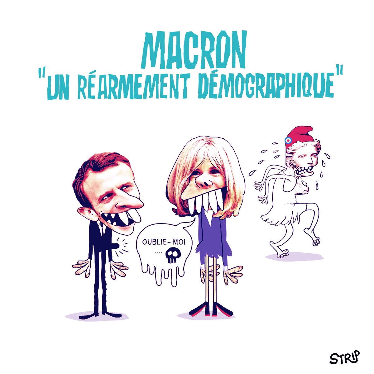 MaxTilgenkamp's tweet photo. 18 janvier 2024 #macron #brigitte #france #réarmement #démographie #attal #gabrielattal #bardella #jordanbardella #france #praud #pascalpraud #strip #humour #dessin #cartoon #comics #comic
Insta: LeStripDuJour https://t.co/cbwNZloJum