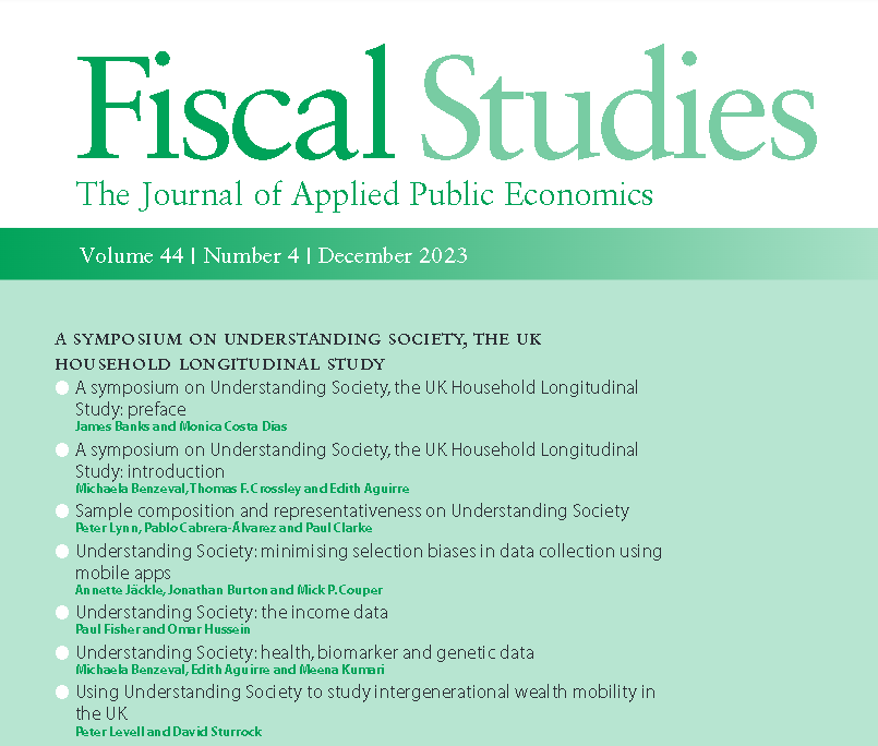 If you are looking for an introduction to <a href="/usociety/">Understanding Society</a> and the kinds of research it can support, this <a href="/TheIFS/">Institute for Fiscal Studies</a> Symposium issue is a great place to start: onlinelibrary.wiley.com/toc/14755890/2…
[Other resources are available: understandingsociety.ac.uk/about/about-th…]
