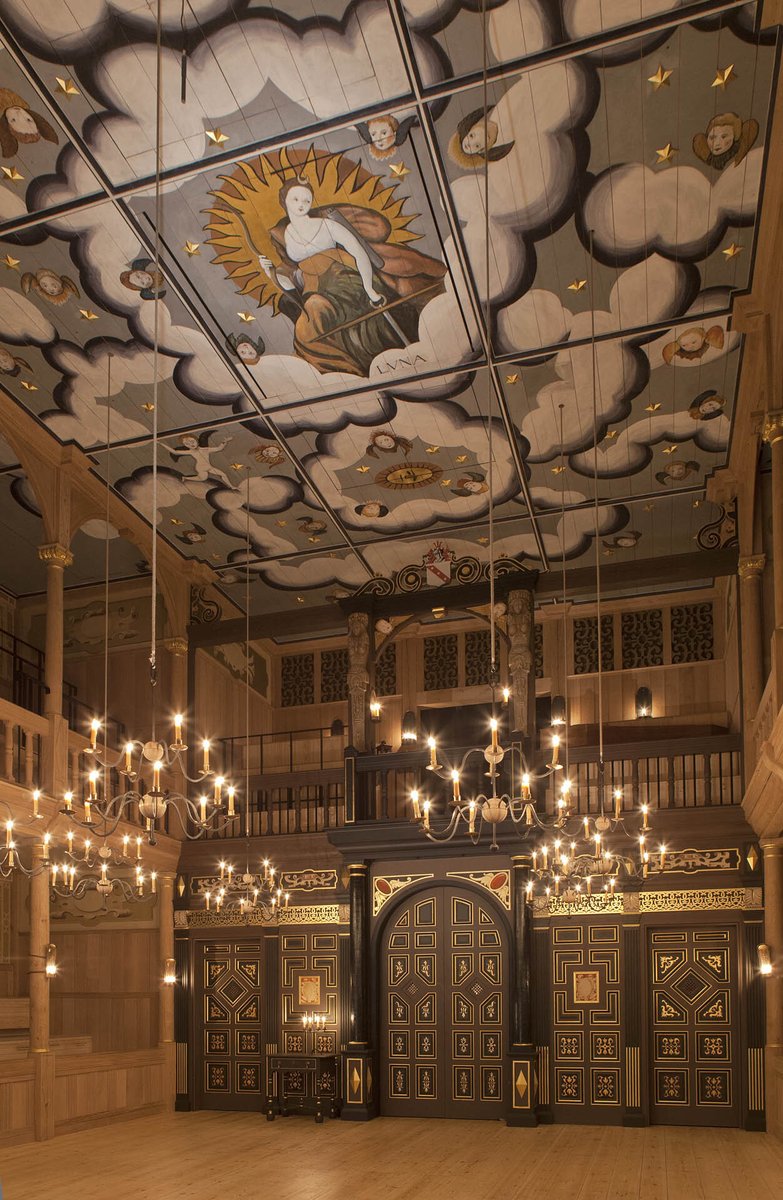 The Sam Wanamaker Playhouse Before 👉 After 📸 Pete Le May