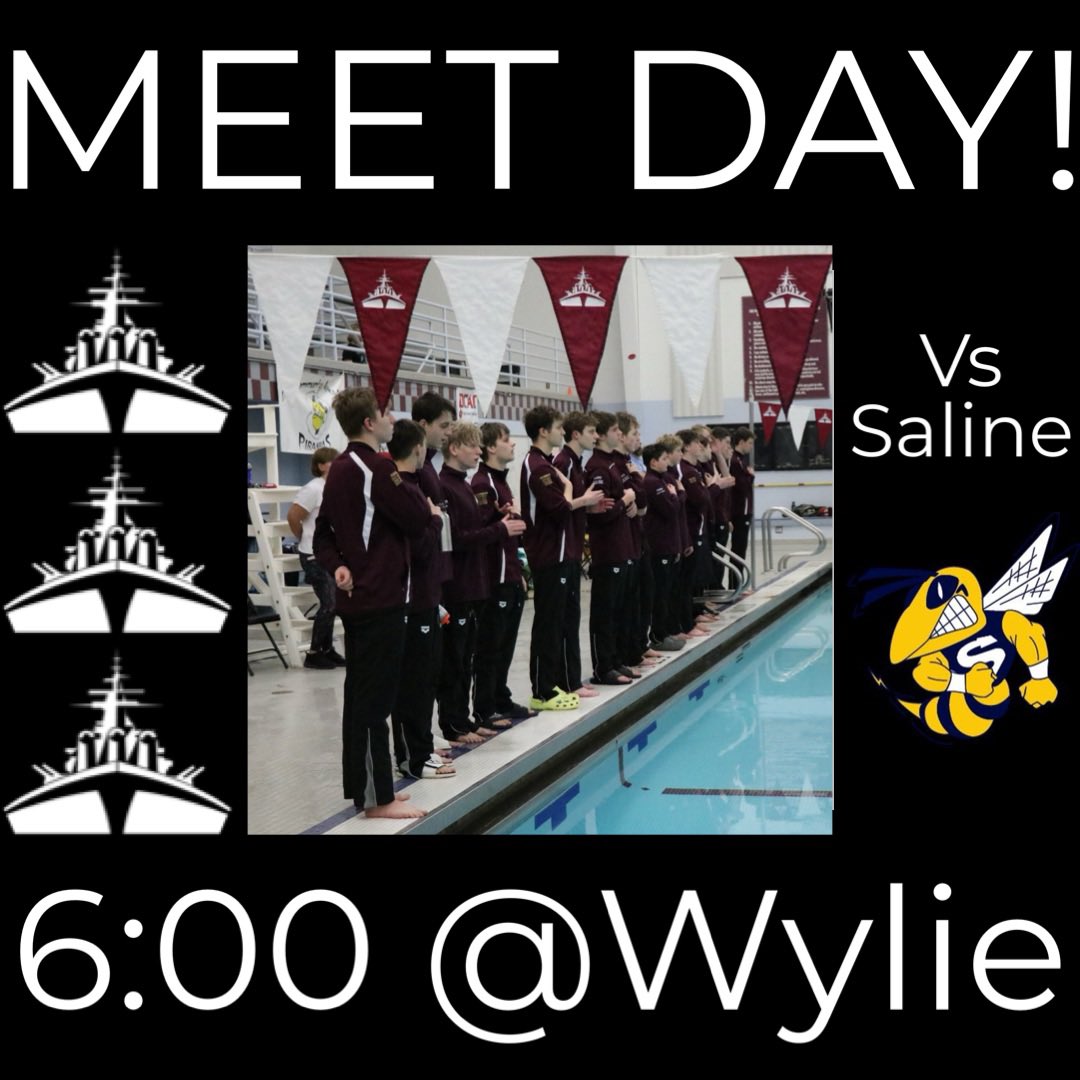 DexterSwimDive's tweet photo. Back in action tonight at home vs D1 #3 ranked Saline.  Meets starts at 6:00 at Wylie!   #DexSwim #DexDive #DreadStrong #RisingTide https://t.co/WRTOXXgyMc