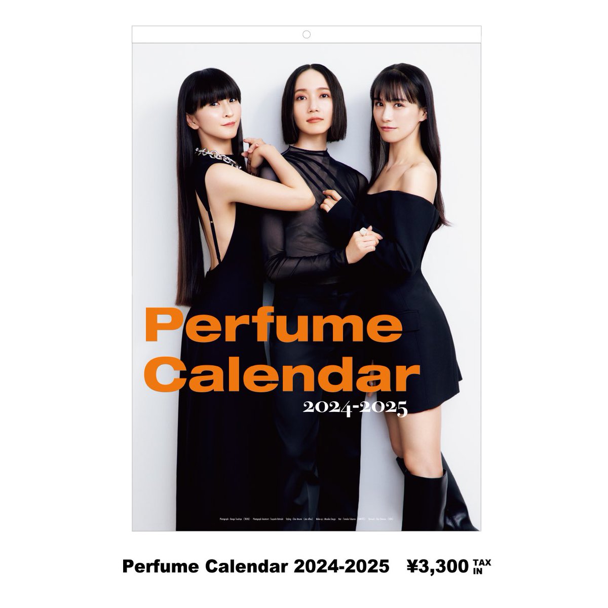 Perfume Calendar 2024-2025 will be released🎉 The theme is “Styling Calendar”🫧 The highlights are the individuality of each member and the styling of the materials and colors of their costumes🫣 asmart.jp/shop/perfume/p… #prfm