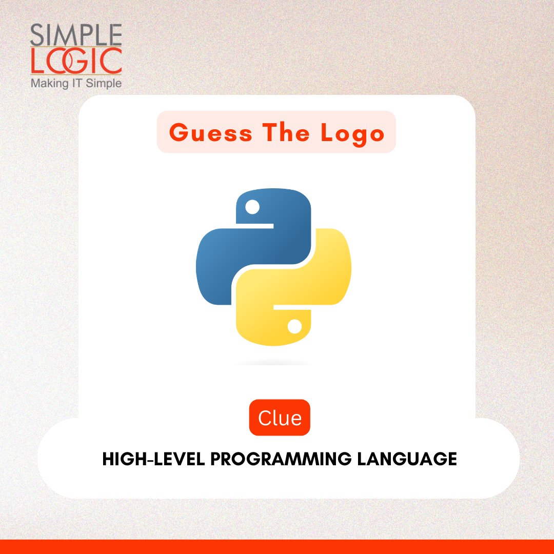 🔍 Let's play a game of '#GuesstheLogo!'
Can you identify this #codinglanguage? 🤔
Comment below with your guess, and let's see who can name that #logo!

#guess #code #codinglogo #language #developer #programming #programminglanguage #coding #codingchallenge #codingpassion