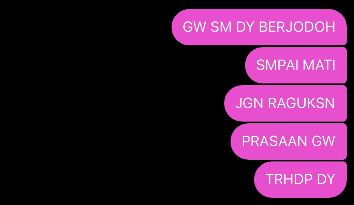 gwejh ketika ditanya masih suka reo atau tidak: