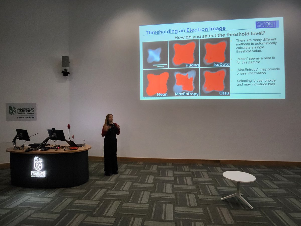 Day 2 of #MSI2024 is kicking off with the image analysis section with our invited speaker Dr Kate McArthur leading the session followed by contributed talks by Natalia DaSilva and Ross Walsh! 
<a href="/MicroscopyIrl/">Microscopy Society of Ireland🔬</a> @BernalNews <a href="/UL/">University Of Limerick</a>