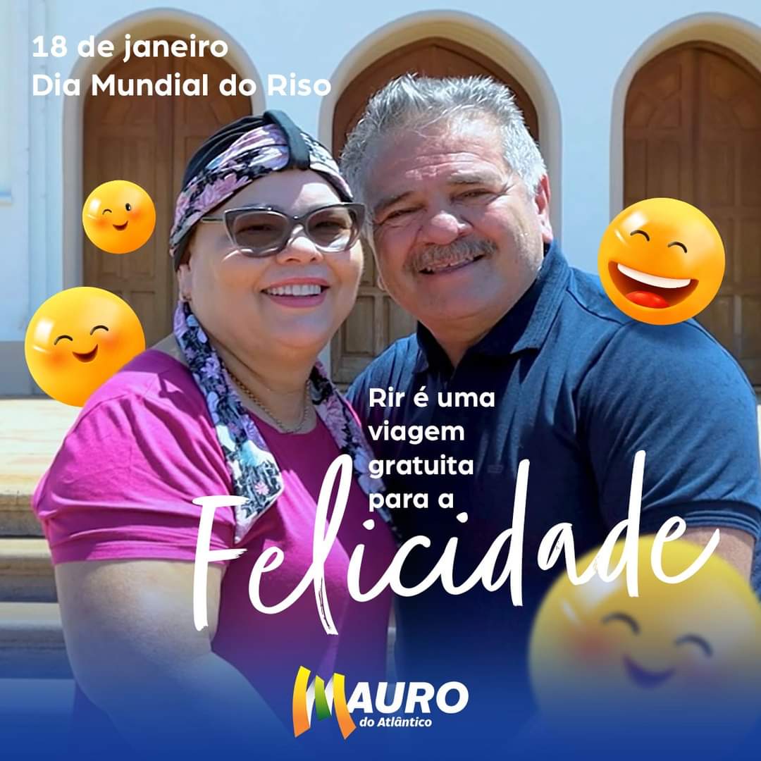 AnastacioWeb's tweet photo. MAURO DO ATLÂNTICO 

A alegria é o combustível que impulsiona nossas conquistas...

Celebre o Dia Mundial do Riso espalhando boas energias por aí! 

#MaurodoAtlantico #Aquidauana #MatoGrossodoSul https://t.co/DXI39riY15