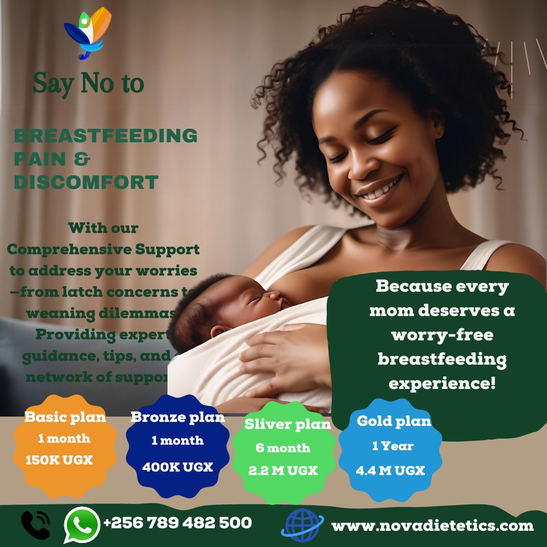 NovaDietetics's tweet photo. π Attention Moms! Overcome breastfeeding challenges with Nova Dietetics! π€± Affordable plans for a nourishing start. Expert guidance, personalized nutrition, and holistic support. πΏπ Contact us today! #NovaDietetics #BreastfeedingSupport #MaternalHealth #NourishWithNova https://t.co/UIW75wCqua